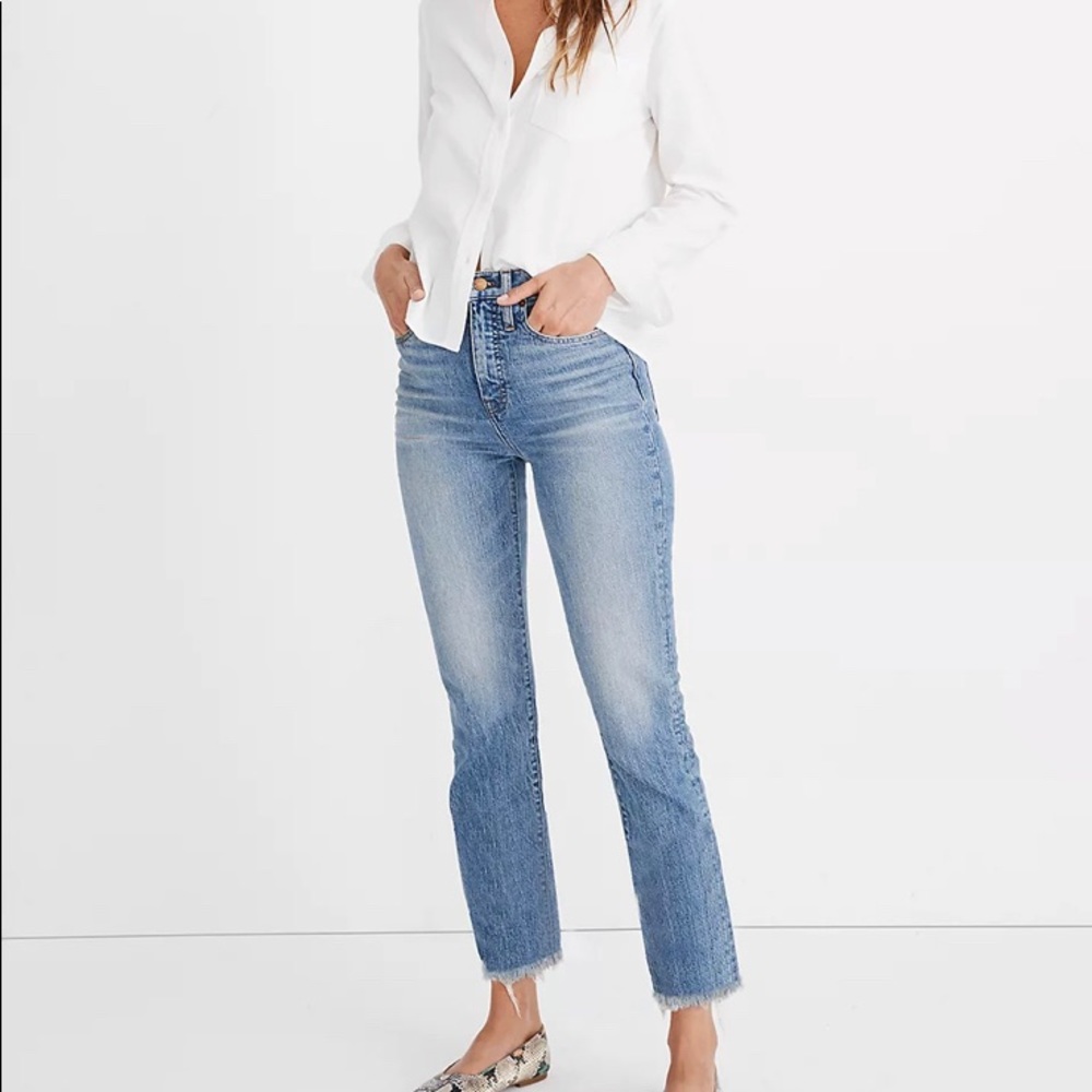 Madewell Perfect Vintage Crop Jeans Size 24